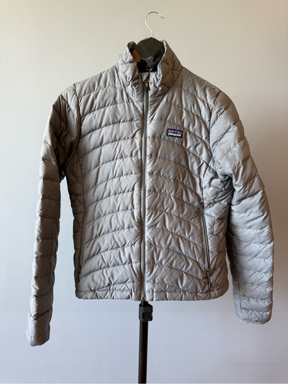 Patagonia Gray Quilted Lightweight Jacket